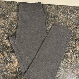 Daily Ritual Tweed Stretch Leggings Medium Long Grey